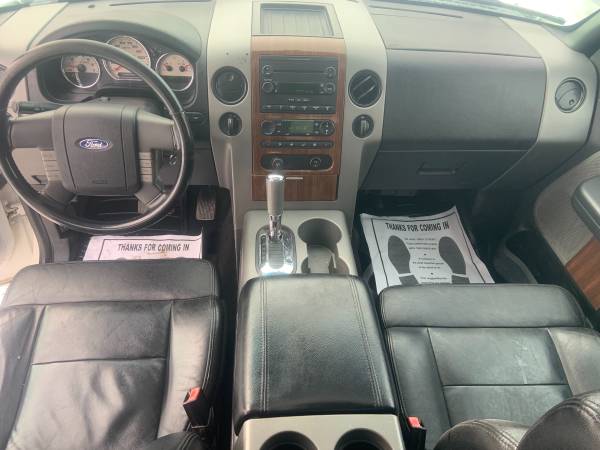 Ford F-150 Lariat 4X4Leather Sunroof heated seats White on Black for sale in Osseo, MN – photo 13