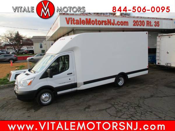 2015 Ford Transit Cutaway T-350 15 FOOT BOX TRUCK, RAMP 69K for sale in south amboy, District Of Columbia