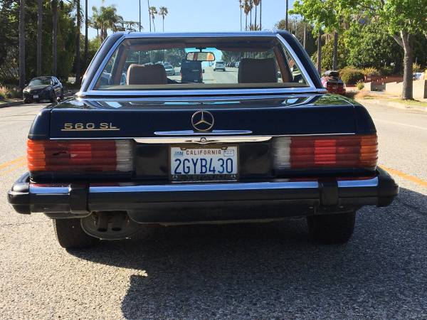 1984 Mercedes 380 sl one owner cali car since new ! for sale in Los Angeles, CA – photo 9