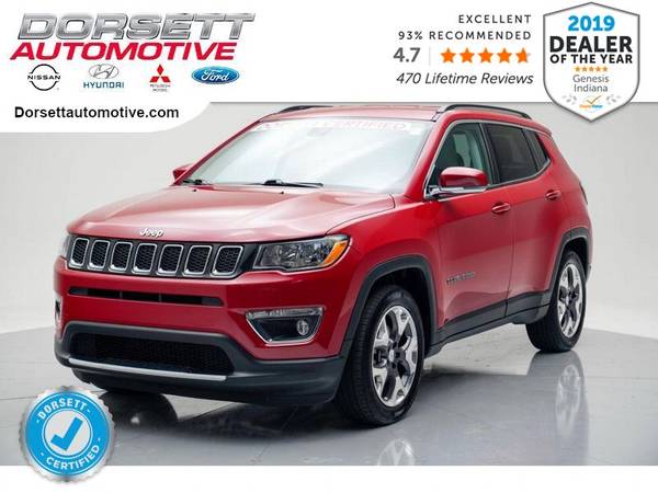 2019 Jeep Compass hatchback Redline Pearlcoat - cars & trucks - by... for sale in Terre Haute, IN – photo 5