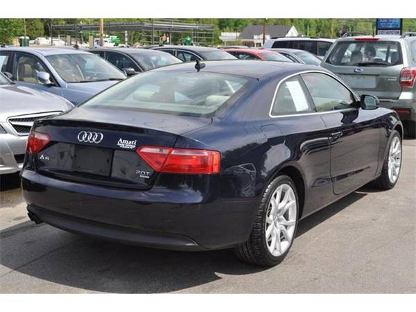 2011 Audi A5 coupe 2.0T quattro Premium AWD 2dr Coupe 6M (BLUE) for sale in Hooksett, MA – photo 6