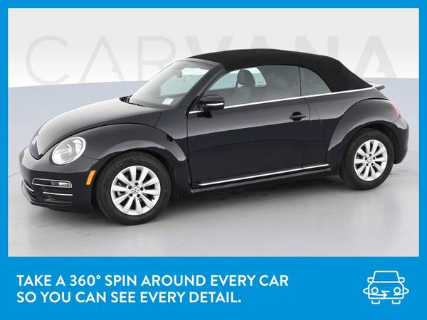 2019 VW Volkswagen Beetle 2 0T S Convertible 2D Convertible Black for sale in Ithaca, NY – photo 3