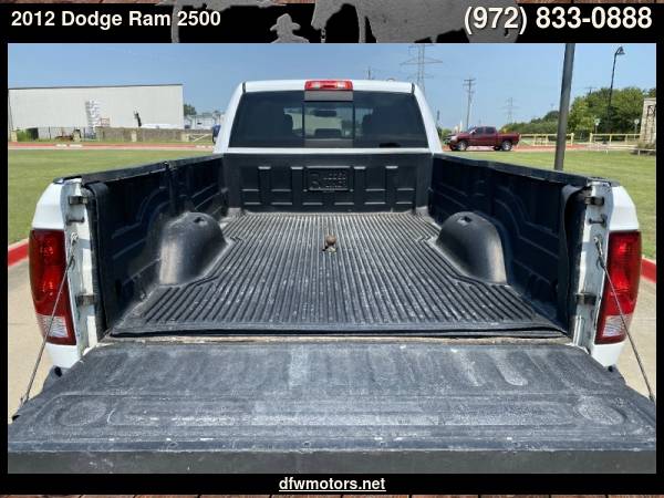 2012 Dodge Ram 2500 SLT Big Horn 4WD CrewCab Diesel - cars & trucks... for sale in Lewisville, TX – photo 5