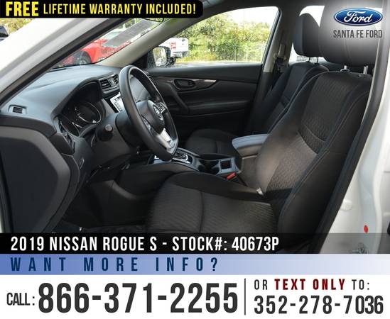 2019 NISSAN ROGUE S Bluetooth, Cruise Control, Camera - cars for sale in Alachua, FL – photo 13