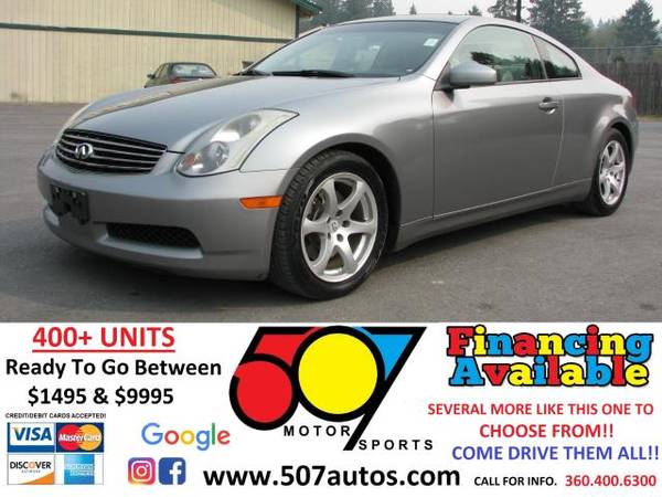 2005 Infiniti G35 Coupe 2dr Cpe Auto - cars & trucks - by dealer -... for sale in Roy, WA – photo 2