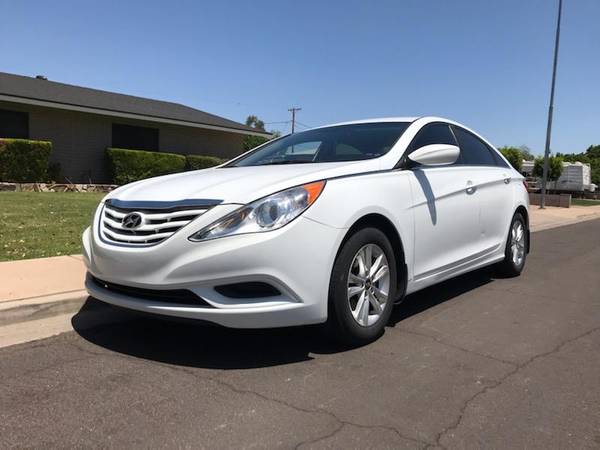 2013 hyundai sonata gls WHITE LOW MILES 7900 ONE OWNER - cars & for sale in Mesa, AZ – photo 6