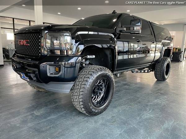 2015 GMC Sierra 3500 4x4 4WD Denali LIFTED DIESEL TRUCK RED SEATS for sale in Gladstone, OR – photo 5