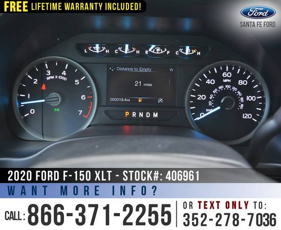 20 Ford F-150 XLT 4X4 8, 000 off MSRP! F150 4WD, Backup Camera for sale in Alachua, FL – photo 11