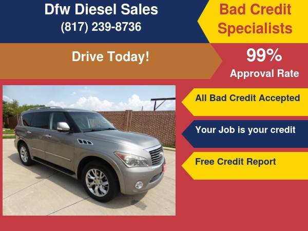 2013 INFINITI QX56 2WD 4dr 5.6 LOADED SUPER NICE !!! with - cars &... for sale in Lewisville, TX – photo 2
