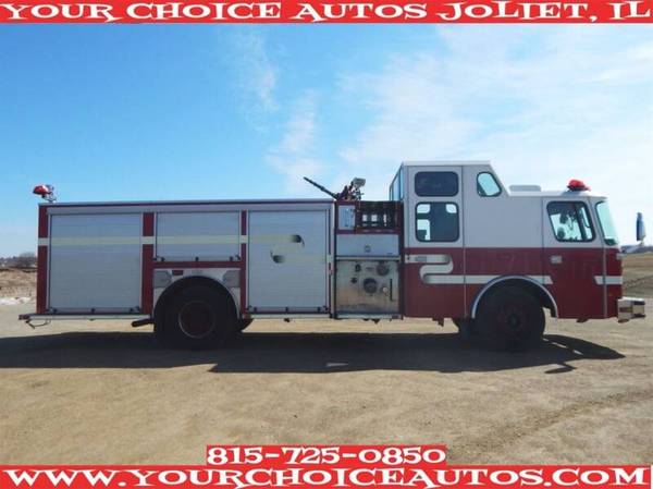 2001 EMERGENCY ONE SINGLE AXLE TANKER FIRE TRUCK 002331 - cars & for sale in Joliet, WI – photo 3