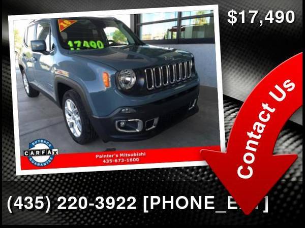 2018 Jeep Renegade Latitude - cars & trucks - by dealer - vehicle... for sale in Saint George, UT