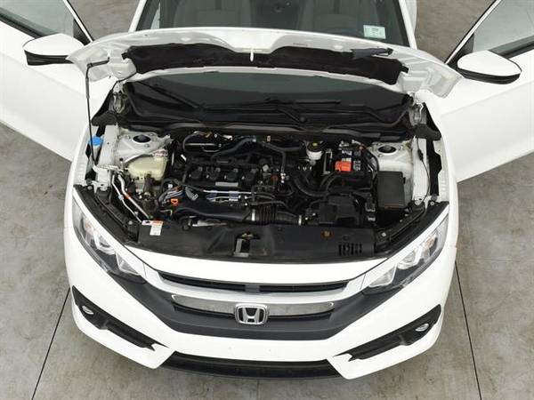 2017 Honda Civic EX-L Coupe 2D coupe WHITE - FINANCE ONLINE for sale in Las Vegas, NV – photo 4