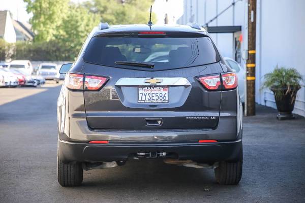 2015 Chevy Chevrolet Traverse LS suv Tungsten Metallic - cars & for sale in Sacramento , CA – photo 5