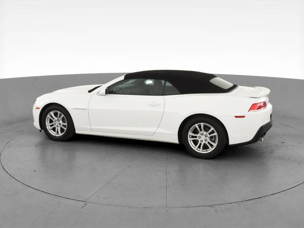 2014 Chevy Chevrolet Camaro LT Convertible 2D Convertible White - -... for sale in QUINCY, MA – photo 6