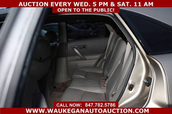 2004 *INFINITI* *FX35* AWD 3.5L V6 LEATHER ALLOY GOOD TIRES CD 225953 for sale in WAUKEGAN, WI – photo 8