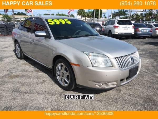 2008 Mercury Sable 4dr Sdn Premier FWD - cars & trucks - by dealer -... for sale in Fort Lauderdale, FL – photo 7