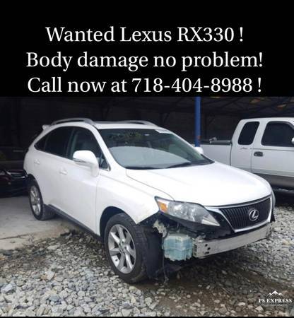 Wanted 2004 2005 2006 2007 2009 And up Lexus rx330/rx350 for sale in Other, VA – photo 2