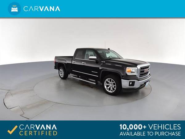 2014 GMC Sierra 1500 Double Cab SLT Pickup 4D 6 1/2 ft pickup Black - for sale in Chattanooga, TN – photo 9