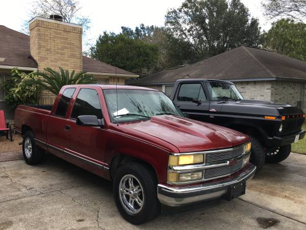 1998 CHEVROLET SILVERADO 5.7L - cars & trucks - by owner - vehicle... for sale in Houston, TX – photo 3