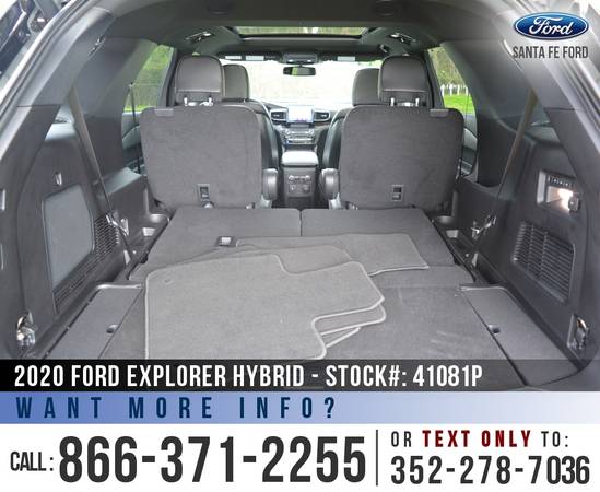 2020 FORD EXPLORER HYBRID LIMITED Leather, 3rd Row, Bluetooth for sale in Alachua, FL – photo 14