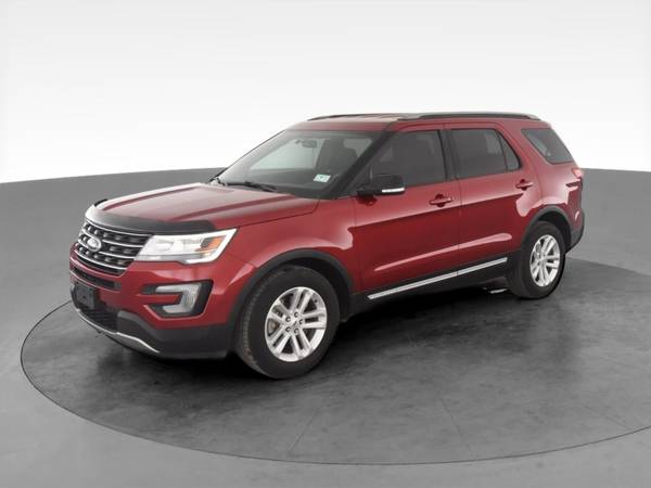 2017 Ford Explorer XLT Sport Utility 4D suv Red - FINANCE ONLINE -... for sale in Colorado Springs, CO – photo 3