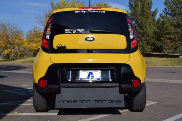 2016 *Kia* *Soul* *5dr Wagon Automatic +* YELLOW - cars & trucks -... for sale in Denver , CO – photo 6
