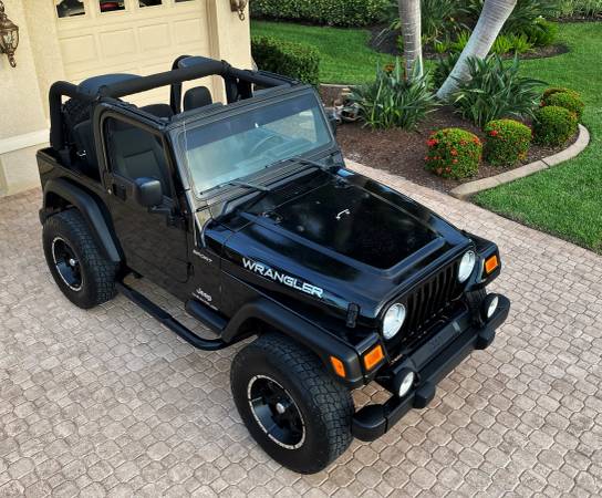 2006 Jeep Wrangler 4x4 Only 31K Miles! Rare 6-Speed/4 0L HO - cars for sale in Punta Gorda, FL – photo 3