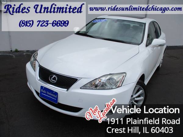 2010 Lexus IS 250 - - by dealer - vehicle automotive for sale in Crest Hill, IL