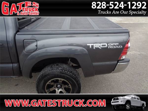 2014 Toyota Tacoma Double Cab 4WD V6 SR5 TRD-Off Road Gray - cars for sale in Franklin, NC – photo 9
