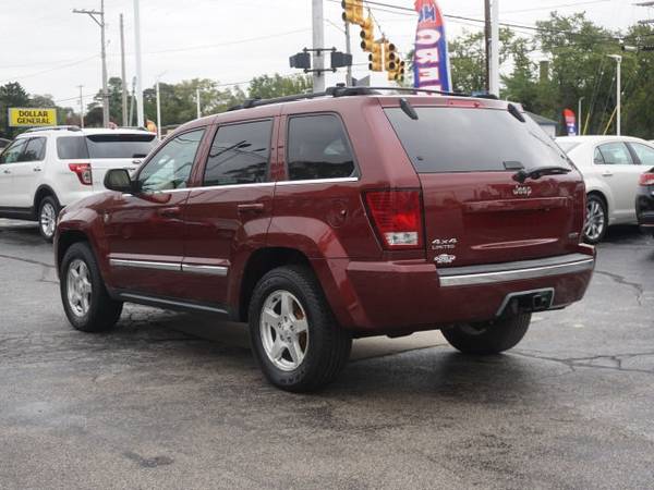 2007 *Jeep* *Grand Cherokee* *4WD 4dr Limited* Red R for sale in Muskegon, MI – photo 2
