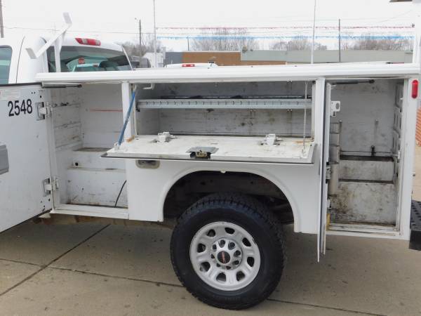 2014 GMC Sierra 3/4 ton service body truck - - by for sale in Flint, MI – photo 13