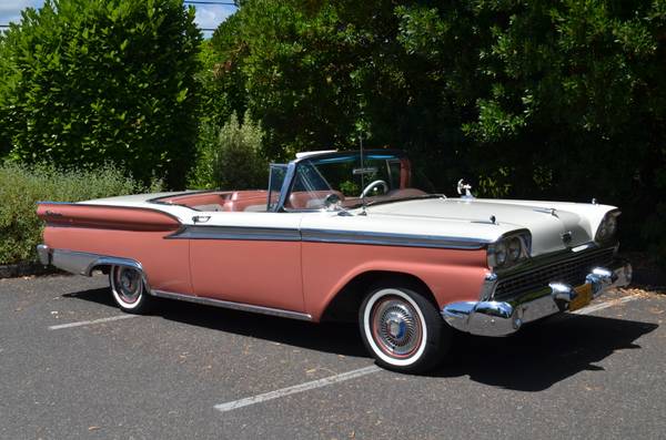 1959 Ford Retractable convertible - cars & trucks - by owner -... for sale in Cornelius, OR – photo 3