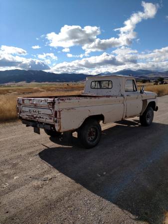 1965 GMC 3/4 ton 4x4 - cars & trucks - by owner - vehicle automotive... for sale in Anaconda, MT – photo 5