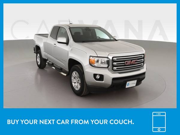 2015 GMC Canyon Extended Cab SLE Pickup 2D 6 ft pickup Silver for sale in NEWARK, NY – photo 12