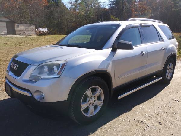 2010 GMC Acadia SLT AWD "3rd Row Seats, No Rust, New Sticker" - cars... for sale in Windsor, ME – photo 2