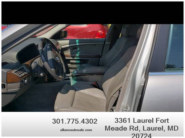 2007 BMW 7 Series 750Li Sedan 4D - Financing Available! for sale in Laurel, MD – photo 8