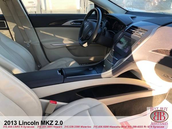 2013 LINCOLN MKZ 2.0! TOUCH SCREEN! LEATHER! BACK UP CAM! FINANCING!!! for sale in N SYRACUSE, NY – photo 9