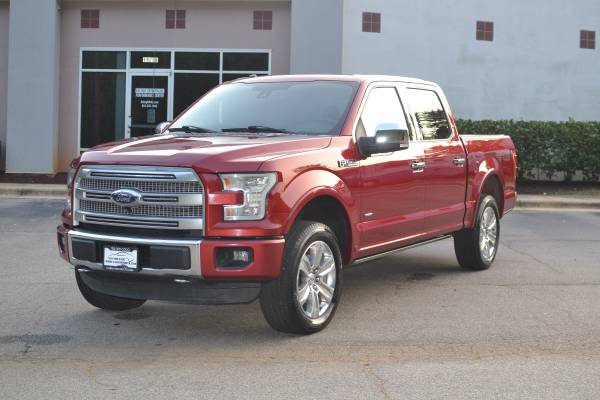 2015 FORD F150 4X4 PLATINUM - CLEAN TITLE - 3.5 ECOBOOST - RUST FREE... for sale in Cary, NC – photo 9