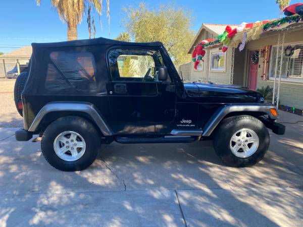 2004 Jeep Wrangler 6-Cylinder 2-Door SUV X 4WD Columbia Edition... for sale in Scottsdale, AZ – photo 3