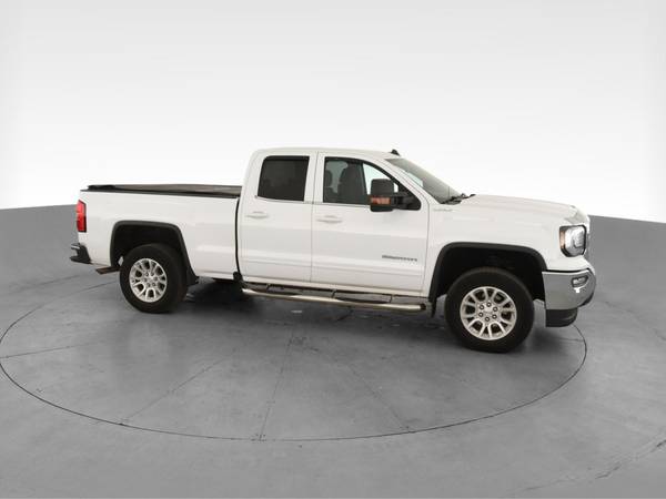 2018 GMC Sierra 1500 Double Cab SLE Pickup 4D 6 1/2 ft pickup White... for sale in Washington, District Of Columbia – photo 14