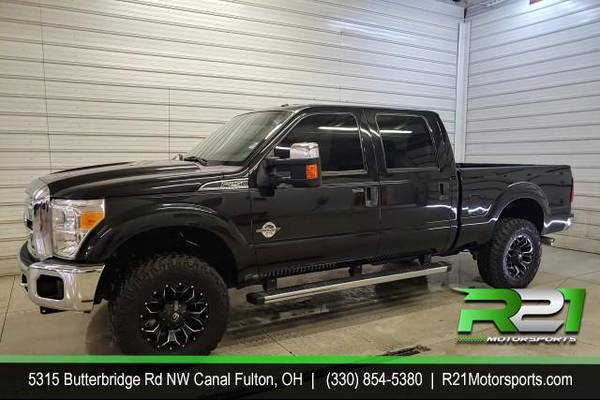 2014 FORD F-250 F250 F 250 SD XLT CREW CAB 4WD 6.2L V8 GAS... for sale in Canal Fulton, OH