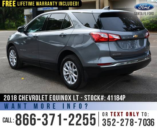 2018 Chevrolet Equinox LT Onstar, SiriusXM, Backup Camera for sale in Alachua, AL – photo 5