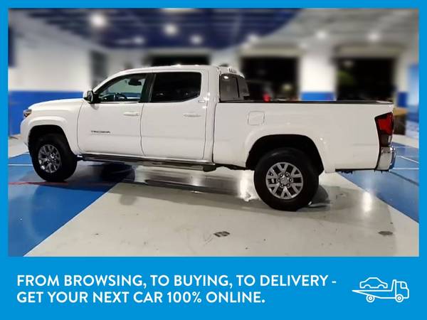 2018 Toyota Tacoma Double Cab SR5 Pickup 4D 6 ft pickup WHITE for sale in Arlington, District Of Columbia – photo 4