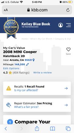 2008 Mini Cooper for sale in Arcata, CA – photo 10