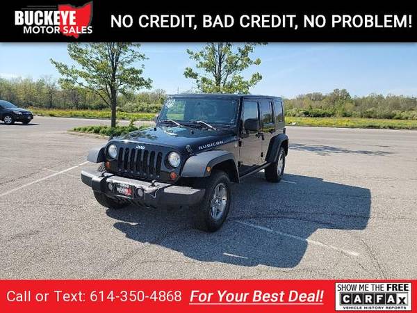 2010 Jeep Wrangler Unlimited Rubicon suv Black - - by for sale in Columbus, OH