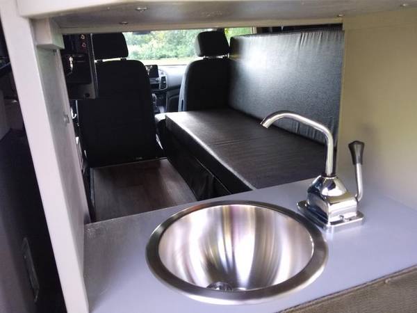 Mini-T Camper Van 2019 (black) Garageable Microwave solar wifi for sale in Lake Crystal, GA – photo 21