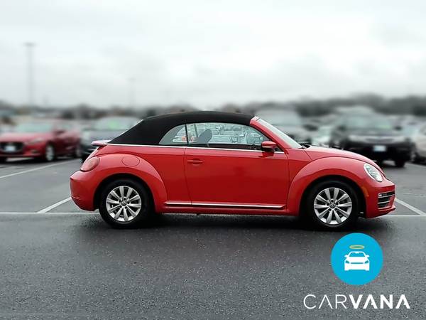 2017 VW Volkswagen Beetle 1.8T S Convertible 2D Convertible Red - -... for sale in Long Beach, CA – photo 14