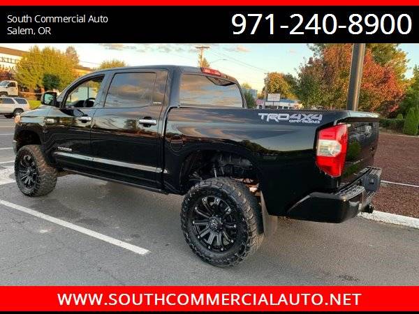 2017 TOYOTA TUNDRA LIMITED CREW MAX ONE OWNER LIFTED MUST SEE!! for sale in Salem, OR – photo 5