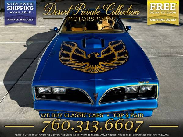 This 1980 Pontiac Trans am Coupe Coupe is still available! - cars & for sale in Palm Desert, UT – photo 7