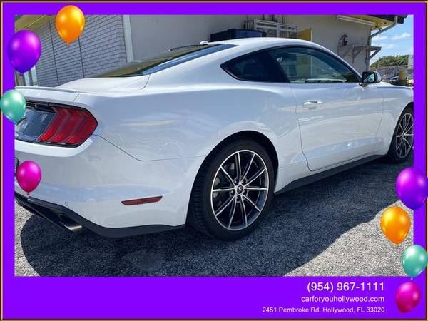 2019 Ford Mustang EcoBoost Premium Coupe 2D - - by for sale in Hollywood, FL – photo 3